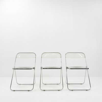 Plia Chair by Giancarlo Piretti for Castelli / Anonima Castelli, 1970s-TJQ-1076370