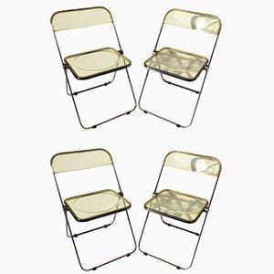 Plia Chairs by Piretti for Anonima Castelli, 1967, Set of 4-EI-1804328