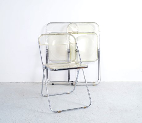 Plia Folding Chair by Giancarlo Piretti for Castelli / Anonima Castelli, 1960s-SN-1732906