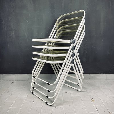 Plia Folding Chair by Giancarlo Piretti for Castelli Italy, 1960s-WQC-938599