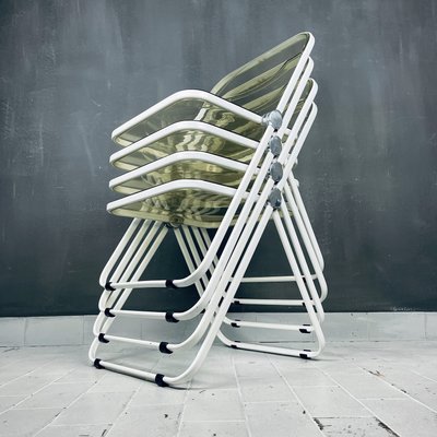 Plia Folding Chair by Giancarlo Piretti for Castelli Italy, 1960s-WQC-938599