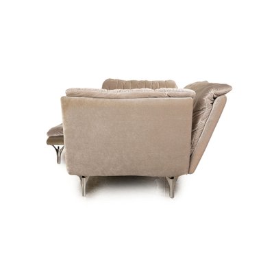 Pliee Fabric Corner Sofa in Gray Silver from Bretz-RQW-1748391