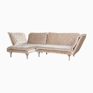 Pliee Fabric Corner Sofa in Gray Silver from Bretz-RQW-1748391