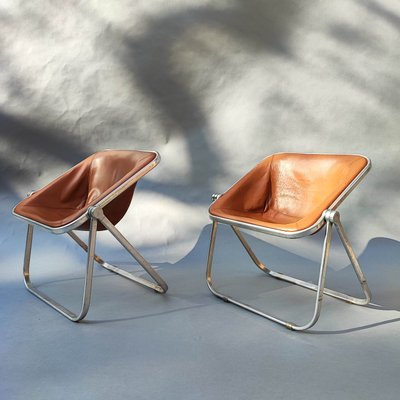 Plona Chairs by Giancarlo Piretti for Anonima Castelli, 1960s, Set of 2-FXH-1960103