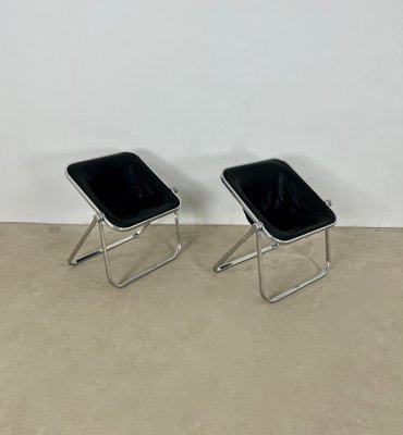 Plone Desk Chair by Giancarlo Pierre Forses for Castles, 1970s, Set of 2-HFM-1219771