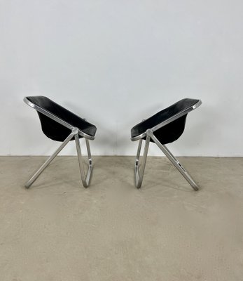 Plone Desk Chair by Giancarlo Pierre Forses for Castles, 1970s, Set of 2-HFM-1219771