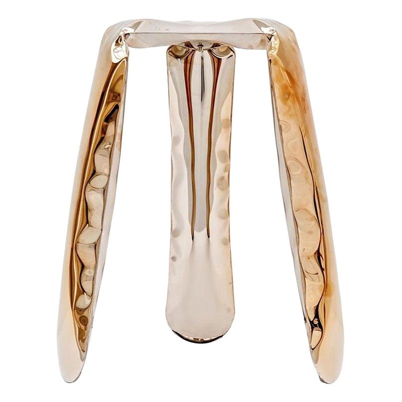 Plopp Mini Stool in Polished Copper Limited Edition by Zieta