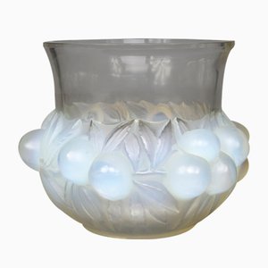 Plum Glass Vase by R.Lalique for R.Lalique, 1930s-DNG-554747