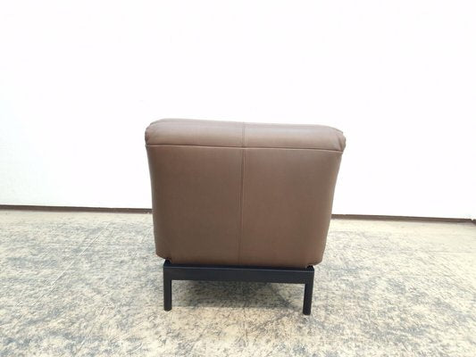 Plura Leather Armchair in Brown from Rolf Benz-BVM-2032779