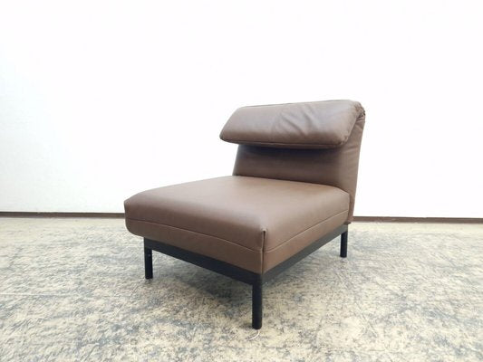 Plura Leather Armchair in Brown from Rolf Benz-BVM-2032779