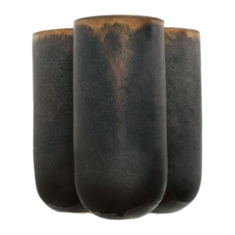 Plus Brillance Blackened Gold Wall Light by Lisa Allegra