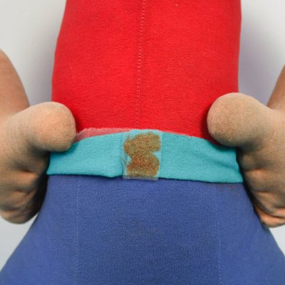 Plush Arm Wrestling Puppet Toy, 1960s-ZLY-713576