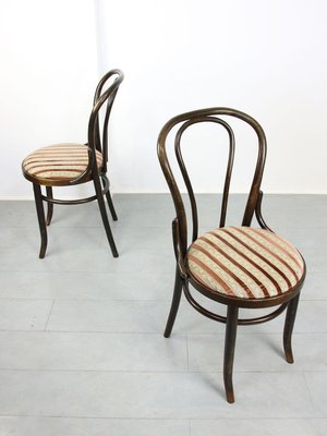 Plush Upholstered Dining Chairs by Michael Thonet, 1970s, Set of 2-HGJ-887679