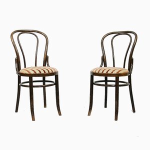 Plush Upholstered Dining Chairs by Michael Thonet, 1970s, Set of 2-HGJ-887679