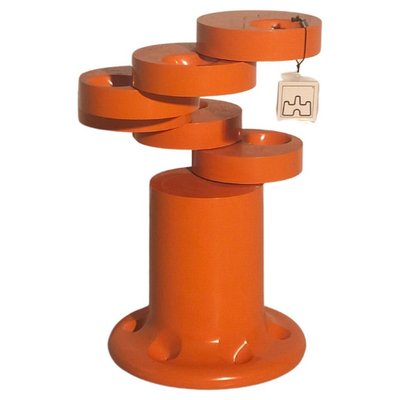 Pluvium Orange Umbrella Stand by Giancarlo Piretti for Anonima Castelli, 1970s-RNN-1771268