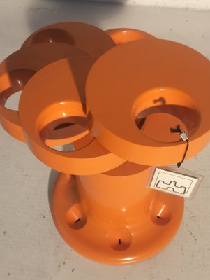 Pluvium Orange Umbrella Stand by Giancarlo Piretti for Anonima Castelli, 1970s-RNN-1771268