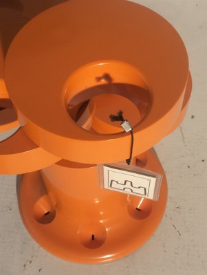 Pluvium Orange Umbrella Stand by Giancarlo Piretti for Anonima Castelli, 1970s-RNN-1771268