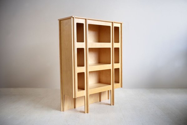 Plywood Bookcase, Finland, 2000s, Set of 2-FQ-768713