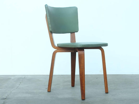 Plywood Dining Chairs by Cor Alons for Gouda den Boer, 1940s, Set of 6