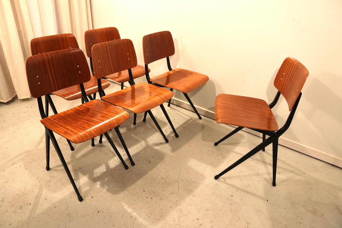 Plywood Dining Chairs from Marko, 1960s