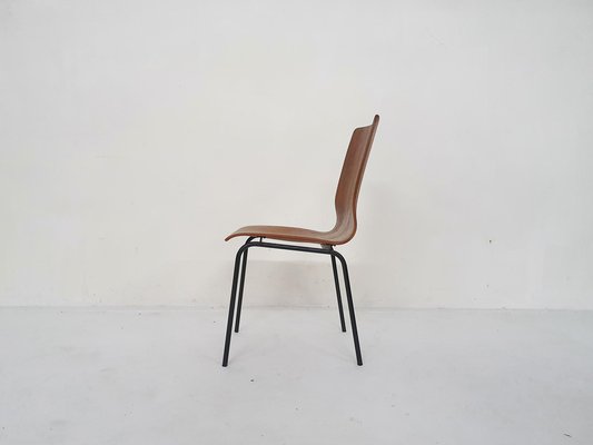 Plywood Euroika Dining Chair by Friso Kramer for Auping, the Netherlands, 1960s-ZO-1297757