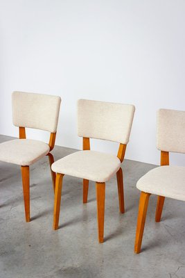 Plywood Multiplex Dining Chairs by Cor Alons & J.C. Jansen for C. de Boer, 1950s, Set of 4-YI-763888