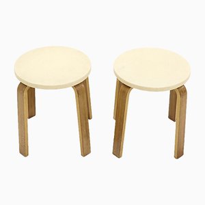 Plywood Stools by Cor Alons for Gouda den Boer, 1950s, Set of 2-VV-555509