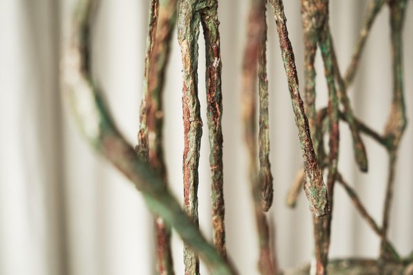 Poetic Sculpture in Metal and Plaster in the style of Alberto Giacometti, 1960s-FEW-2024207