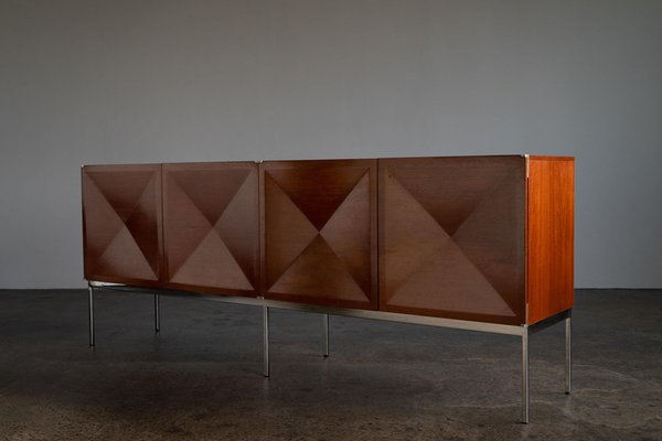 Pointe De Diamant Sideboard by Antoine Philippon & Jacqueline Lecoq for Behr, 1960s-AO-1776076