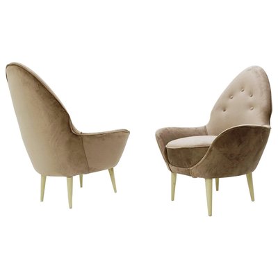 Pointed Back Italian Armchair-FGA-923867