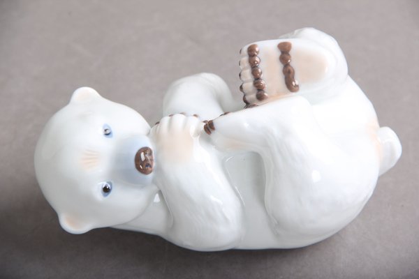 Polar Bear Cub Model 538 by Merete Aergaard for Royal Copenhagen-DQ-1350519