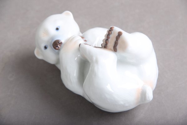 Polar Bear Cub Model 538 by Merete Aergaard for Royal Copenhagen-DQ-1350519