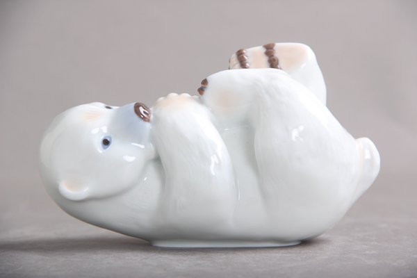 Polar Bear Cub Model 538 by Merete Aergaard for Royal Copenhagen-DQ-1350519