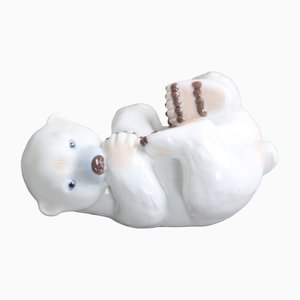 Polar Bear Cub Model 538 by Merete Aergaard for Royal Copenhagen-DQ-1350519