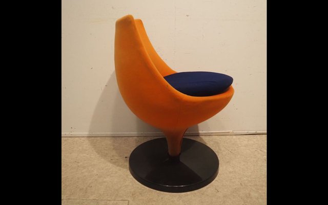 Polaris Armchair in Orange Fabric by Pierre Guariche for Meurop, 1967-QCI-1804471