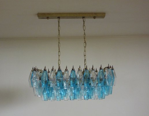 Poliedri Murano Glass Chandelier by Carlo Scarpa, 1978-FHZ-637484