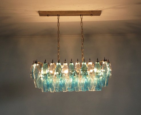 Poliedri Murano Glass Chandelier by Carlo Scarpa, 1978-FHZ-637484