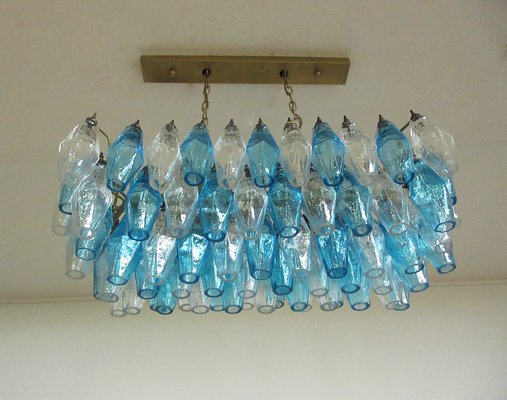 Poliedri Murano Glass Chandelier by Carlo Scarpa, 1978-FHZ-637484