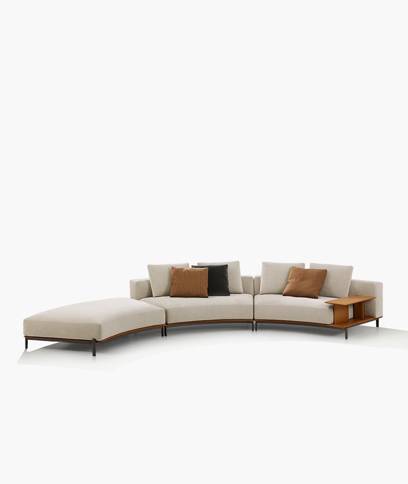 BRERA Modular Sofa Configuration - Poliform