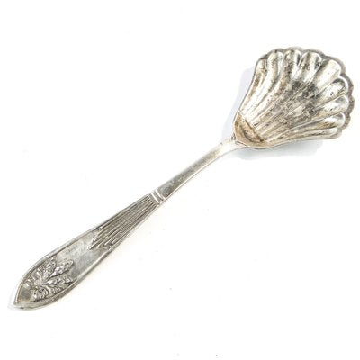 Polish Art Nouveau Sugar Spoon from Stylplater, 1920s-BKO-1800604