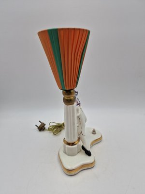 Polish Ceramic Bedside Lamp, 1950s-RKF-1821322