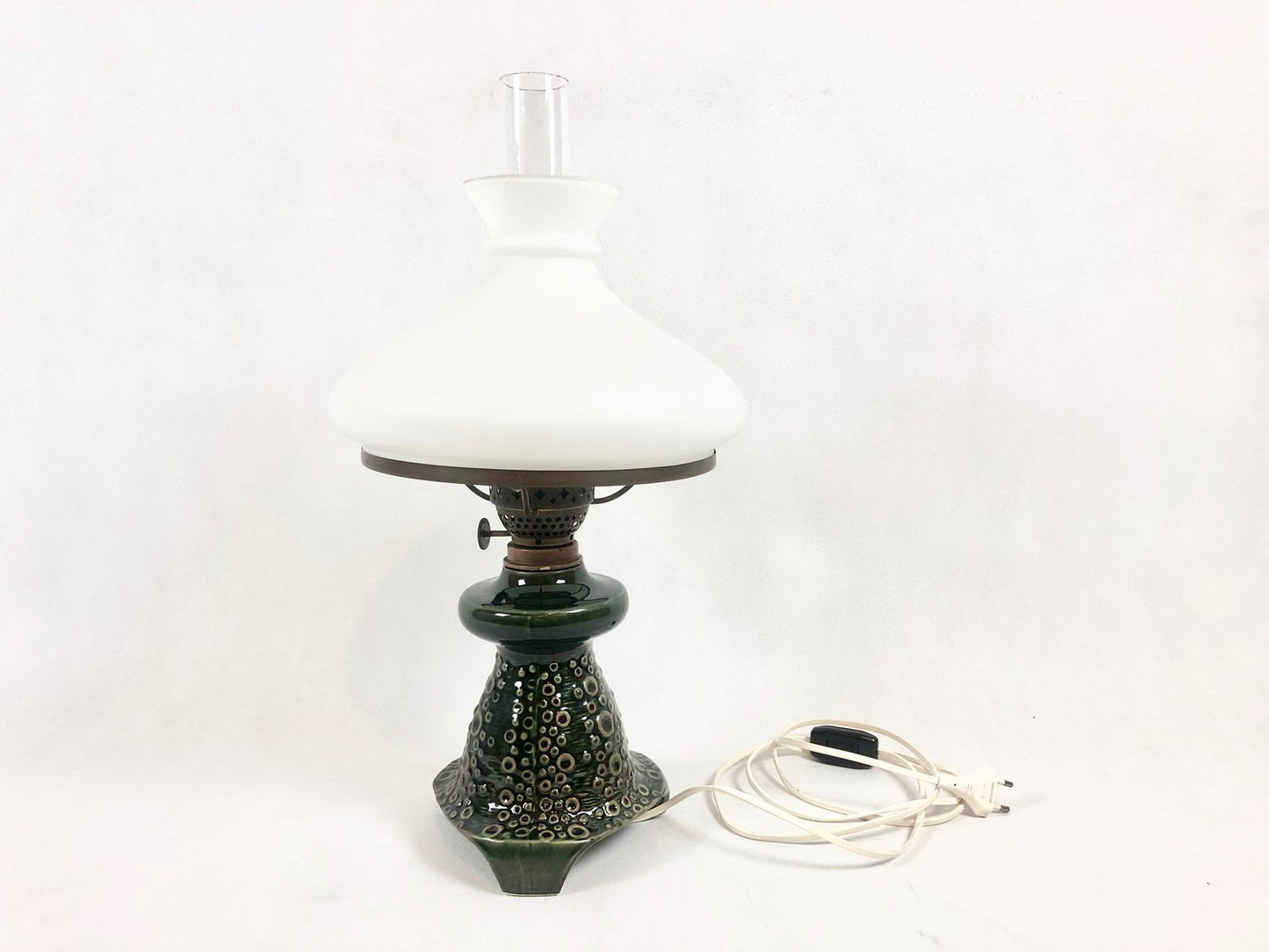 Polish Ceramic Table Lamp from Wałopt Wałbrzych, 1960s