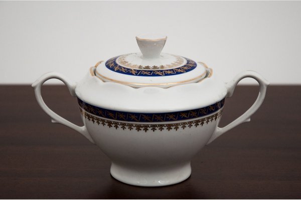 Polish Coffee Set from Ćmielów, 1980s, Set of 21-BXB-690779