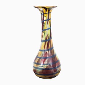 Polish Colorful Vase by Ząbkowice Glasswork, 1960s-BXB-849517