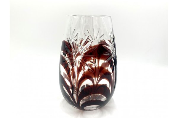 Polish Crystal Vase from Julia Glassworks, 1960s-BXB-1275995