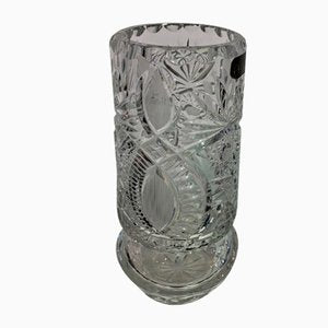 Polish Crystal Vase from Zawiercie, 1970s-IKW-846322