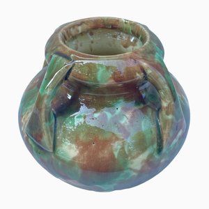 Polish Faience Vase from Wrocławek, 1970s-FSD-1372953