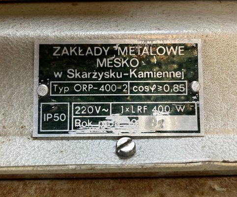 Polish Industrial Factory Ceiling Lamp from Mesko, 1990s-CGF-1268440