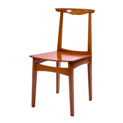 Polish Plywood Desk Chair by Maria Chomentowska, 1960s-FSD-887344