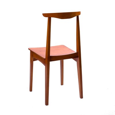 Polish Plywood Desk Chair by Maria Chomentowska, 1960s-FSD-887344